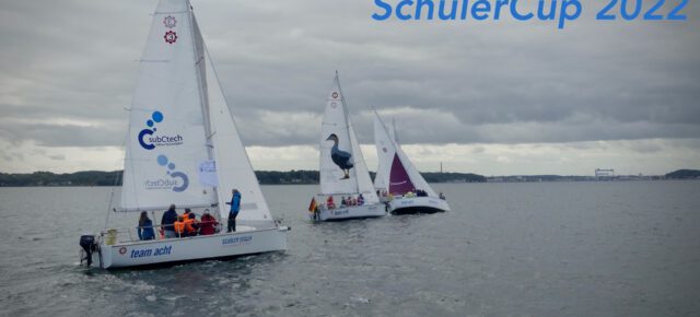 Segelspektakel mit sieben team acht-Booten aus ganz Schleswig-Holstein